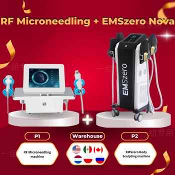 DLS-EMSZERO Body Slimming Machine Emszero для похудения мышц RF с 4 ручками, работающими одновременно