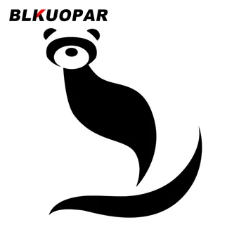 Наклейка с логотипом хорька BLKUOPAR, устойчивая к царапинам, водонепроницаемая Виниловая наклейка, модный Оригинальный забавный дизайн автомобиля