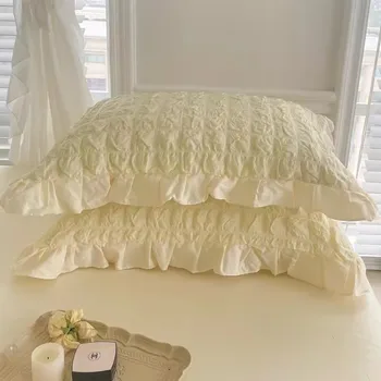 Пара Наволочек из 100% Хлопка Стандартный Конверт Милый Сказочный Чехол Для Постельных Принадлежностей Ultra Soft Sleep Pillow Cover
