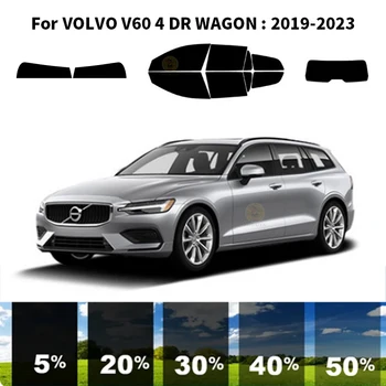 Комплект для УФ-тонировки автомобильных стекол из предварительно обработанной нанокерамики Автомобильная пленка для окон VOLVO V60 4 DR УНИВЕРСАЛ 2019-2023
