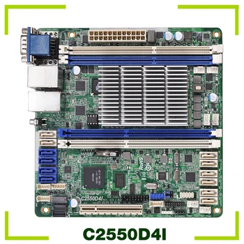 Для стоечного сервера ASRock Встроенный процессор материнской платы SOC Поддерживает IPMI C2550D4I