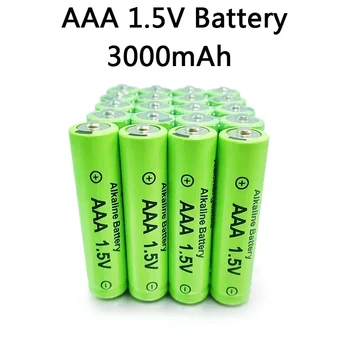 Новый аккумулятор AAA 3000 мАч 1,5 В щелочная аккумуляторная батарея AAA для дистанционного управления аккумулятор для игрушек высокой емкости и длительного использования