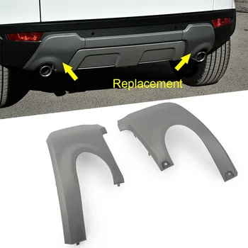 1 пара Накладка буксировочного крюка задней выхлопной трубы автомобиля для Range Rover Evoque 2012 2013 2014 2015 2016 2017 2018