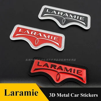 3D Металлическая наклейка с эмблемой Laramie, автомобильный значок, Наклейка на решетку радиатора, Хромированный автомобильный стайлинг Для Dodge Charger, Автомобильные аксессуары Caliber Journey RAM