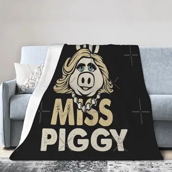 Мисс Пигги - Ультрамягкое одеяло из микрофлиса