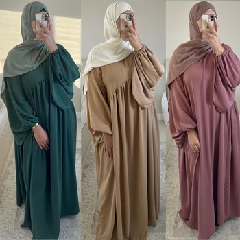 Абая Для Женщин Праздничный Кафтан Дубай Мусульманская Модная Одежда Роскошный Исламский Халат Femme Musulmane Африканское Платье Рамадан Кафтан Молитва
