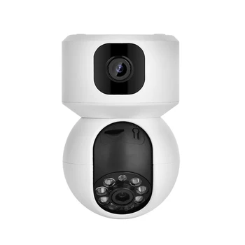 Камера с бинокулярным креплением Беспроводная камера наблюдения 2-мегапиксельный HD Wifi монитор Домашняя интеллектуальная камера безопасности