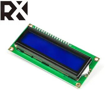LCD1602 1602 ЖК-модуль Синий/Желто-Зеленый Экран 16x2 Символьный ЖК-дисплей PCF8574T PCF8574 IIC I2C Интерфейс 5V для Arduino