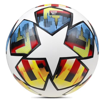 Новейший футбольный мяч для тренировок по футболу, размер 5, PU, мяч для игры в футбол в помещении, мяч для игры в футбол на открытом воздухе для мужчин и женщин