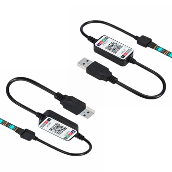 2X Беспроводной Bluetooth Светодиодный Диммер Пульт Дистанционного Управления DC5-24V Управление Подключением Приложения К Телефону Для Таймера RGB Light Strip Switch
