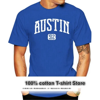 Мужская футболка Austin Texas 512, мужские футболки 2021 года с принтом крутых футболок