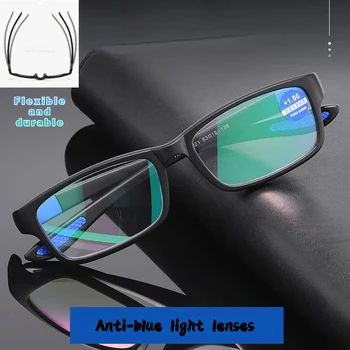 Новая мода HD Анти-Синий Свет Очки Для Чтения Классические Мужские Женские Очки Для Дальнозоркости Дальнозоркость Очки Уход За Зрением + 1,00 ~ + 4,00