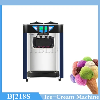Электрическая машина для приготовления мороженого большой емкости с 3 вкусами домашнего замороженного йогурта