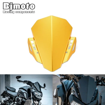 Мотоцикл с ЧПУ MT FZ 07 Ветровое стекло Ветрозащитная крышка для Yamaha MT-07 FZ-07 2018 2019 2020 MT07 FT07 с кронштейном