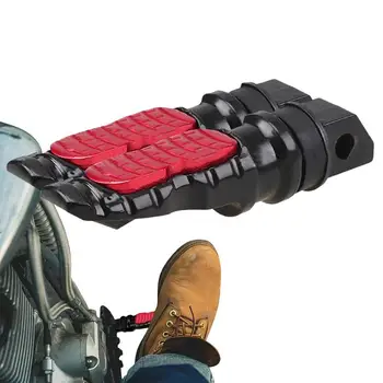 Подножки для ног заднего пассажира мотоцикла с отверстием 8 мм, педали, 2 шт., подставка для ног, модификация педали мотоцикла, алюминий для Honda MSX125