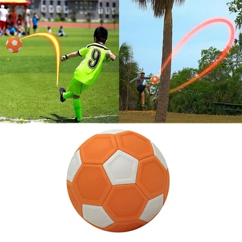 Футбольный мяч Curve Swerve Волшебная футбольная игрушка Отличный подарок для детей Идеально подходит для футбольного матча на открытом воздухе, тренировки или игры