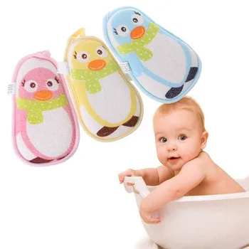 Средства по уходу за новорожденными Детский Душ Губка для ванны Детские Щетки для ванны Для малышей Хлопчатобумажные Салфетки для мытья тела Аксессуары для полотенец