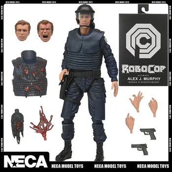 Оригинальный NECA 42143 Robocop Ultimate Alex Murphy (Униформа OCP) 7 