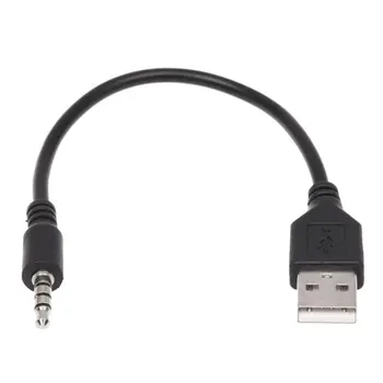 3,5 мм разъем AUX Audio Jack для подключения USB 2.0 к разъему зарядного устройства для автомобильного MP3-плеера