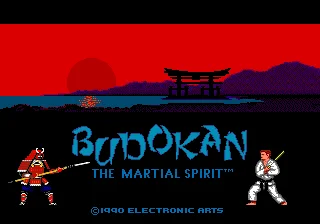 Игровая карта Budokan The Martial Spirit 16bit MD для Sega Mega Drive для системы Genesis