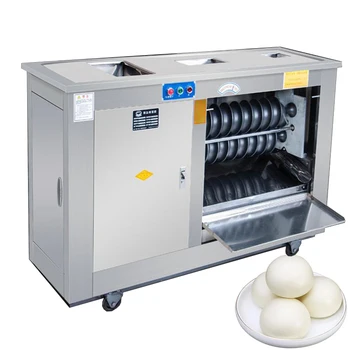 Коммерческая машина для выпечки хлеба на пару 220 В, Электрическая Сферическая Тестомесильная Машина из нержавеющей Стали, Автоматическая Машина для резки теста