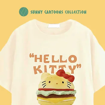 Женская футболка Sanrio с рисунком 