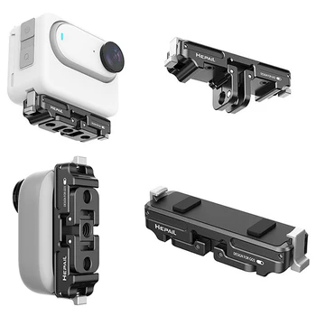 Для камеры Insta360 GO 3 с большим пальцем; Новый магнитный быстроразъемный адаптер; кронштейны для крепления аксессуаров для экшн-камеры; Прочная конструкция