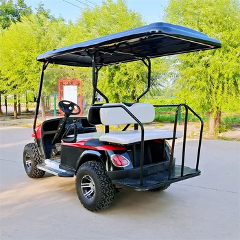 Новый умный мини-электромобиль на 4 колеса, 8-местный электромобиль для взрослых, гольф-кар, подходящий для больших игровых площадок в живописных местах