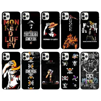 Аниме One Piece Luffy Ace Чехол для Телефона Iphone13 15 14 11 Pro Max 12 Pro Zoro Ussop С Принтом Скелета 15 Plus Защитный Чехол