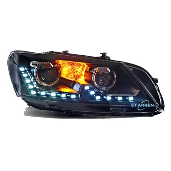 Автомобильный бампер 2011-2015, Биксеноновая фара дальнего ближнего света, светодиодные фары для Фольксвагенов Passat B7