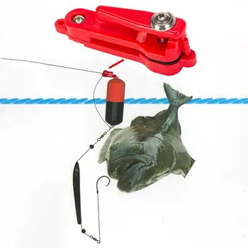 Рыболовные принадлежности Pom Пластик Нержавеющая сталь Резина Простое Легко снимаемое натяжение Подходит для любой морской рыбалки 1 зажим
