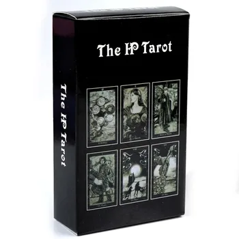 2023 Новые 78шт HP Таро Карты Таро для Гадания Судьбы Английские Настольные Игры Игральные Карты Вечерние Принадлежности для Колдовства для Алтаря