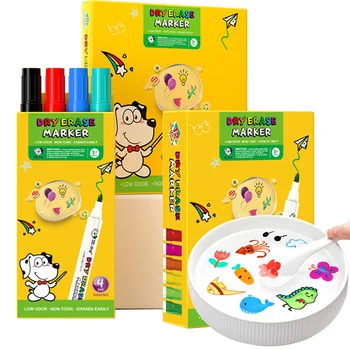 художественные маркеры 12 цветов, детская ручка для рисования, плавающая ручка 