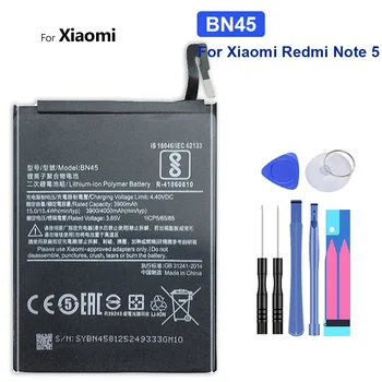 BN45 Сменный Аккумулятор Мобильного Телефона Для Xiaomi Xiao MI Redmi Note 5 Note5 4000 мАч Высококачественные Аккумуляторы Для Смартфонов