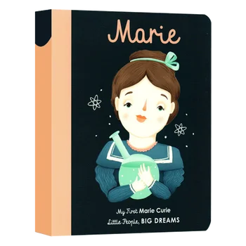 Маленькие люди, большие мечты, Мария Кюри, Детские книги 3, 4, 5, 6 лет, английские книжки с картинками, 9781786032546
