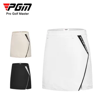 Женская юбка для гольфа PGM, Летняя дышащая юбка с запахом, леггинсы, эластичные юбки QZ085
