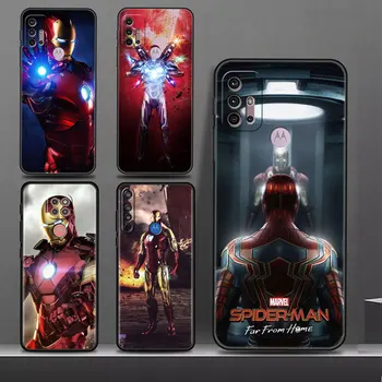 Marvel Iron Man Mark 4 Классный Чехол Для Телефона Motorola Moto Edge 20Pro G52 G200 30Neo G9 One Fusion G22 G30 G8 Plus Силиконовый Чехол