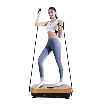 Виброплатформа для упражнений для тела, тонкий массажер для фитнеса, Bluetooth