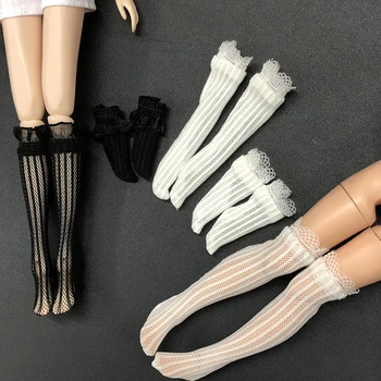 1 Пара кружевных носков Гольфы Чулок в сеточку для Blyth Azone Аксессуары для кукол Momoko Kurhn