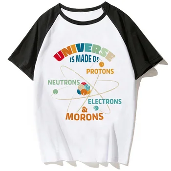 Atom Melecule Science футболка женская футболка с комиксами для девочек аниме Японская одежда