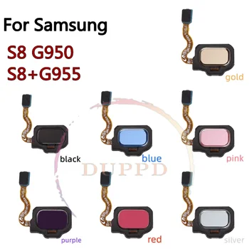 Оригинальный сенсорный ID Кнопка возврата домой Датчик отпечатков пальцев Гибкий кабель для Samsung Galaxy S8 + Plus G950 S9 + Plus G960 Ремонтная деталь