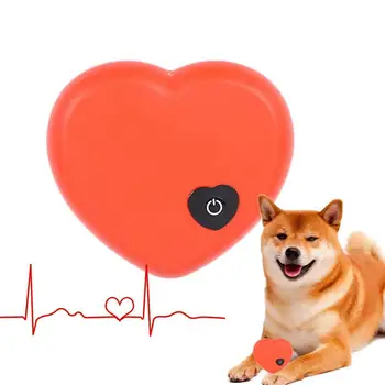 Симулятор Сердцебиения Успокаивающая Сердцебиение Игрушка для Щенка Реалистичная Портативная Игрушка Для Сердцебиения Собаки Успокаивающие Игрушки для Щенка для Котенка Собаки