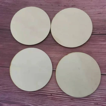 20 штук новых бревенчатых дисков толщиной 5 мм, необработанные круги из натурального круглого дерева
