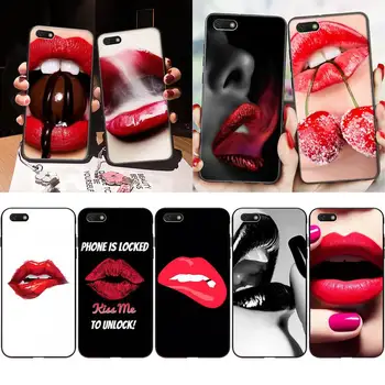 Чехол для телефона XSPING Girl Red Lips для Xiaomi 9 10 11 PRO LITE Redmi NOTE 7 8 9 A PRO K20 30 PRO