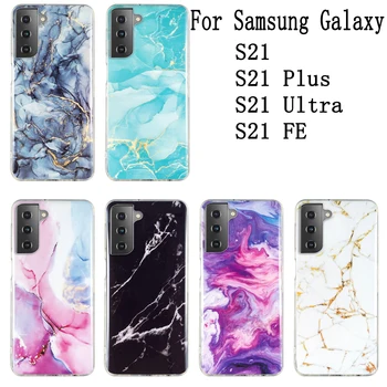 Чехлы для мобильных телефонов Sunjolly Чехлы для Samsung Galaxy S21 Plus Ultra FE Case Cover coque TPU soft для Samsung Galaxy S21 FE Case