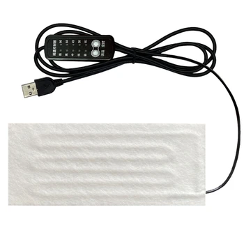 USB-грелка F3KE; Электрическая нагревательная ткань для облегчения боли; Грелка; Греющая одежда; Греющая пленка; Зима для куртки-жилета