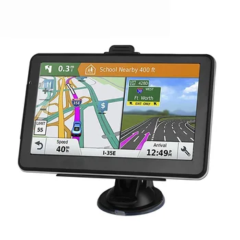 Автомобильная GPS-навигация 7-дюймовый четырехъядерный процессор 256-8 ГБ с преобразованием голоса Автомобильная GPS-навигация Карта срока службы автомобиля Бесплатное обновление