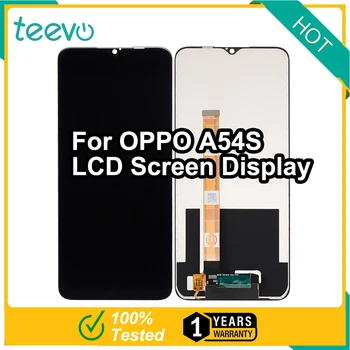 ЖК-дисплей Teevo для OPPO A54S с сенсорным экраном и цифровым преобразователем, черный