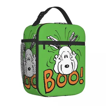 Snoopy Boo Изолированные Сумки для ланча Сумка-холодильник Многоразового использования
Контейнер для ланча Большая сумка-тоут Ланч-Бокс Мужчины Женщины Офис Путешествия