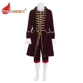 Косплей Костюм Марии-Антуанетты 18 века, Англия, мужской Элегантный костюм для бального платья, Британские бриджи, жилет, брюки, наряд L921